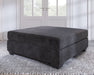 Lavernett - Charcoal - Oversized Accent Ottoman Capital Discount Furniture Home Furniture, Furniture Store