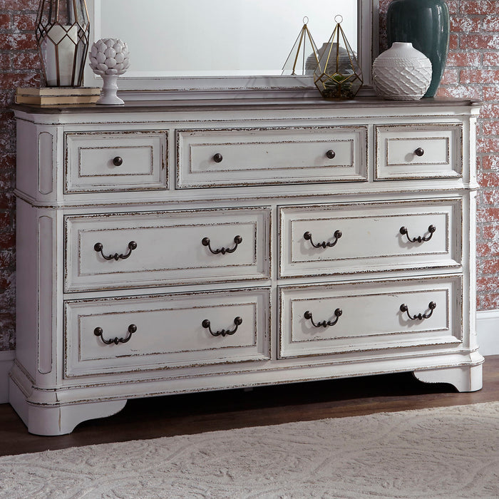 Magnolia Manor - 7 Drawer Dresser Capital Discount Furniture Home Furniture, Furniture Store
