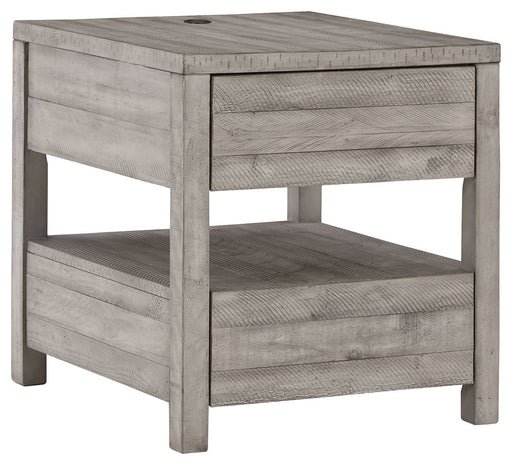 Naydell - Gray - Rectangular End Table Capital Discount Furniture Home Furniture, Furniture Store