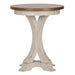 Farmhouse Reimagined - Round Chair Side Table - White Capital Discount Furniture Home Furniture, Furniture Store