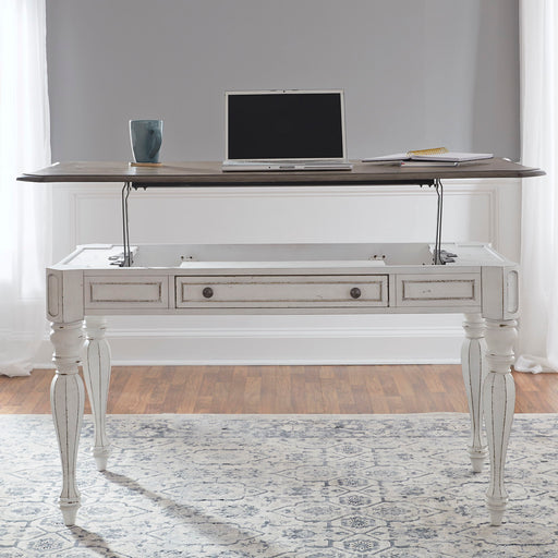 Magnolia Manor - Lift Top Writing Desk - White Capital Discount Furniture Home Furniture, Home Decor, Furniture