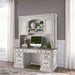 Magnolia Manor - Credenza & Hutch - White & Brown Capital Discount Furniture Home Furniture, Furniture Store