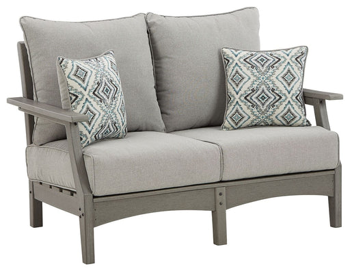 Visola - Gray - Loveseat W/Cushion Capital Discount Furniture Home Furniture, Home Decor, Furniture