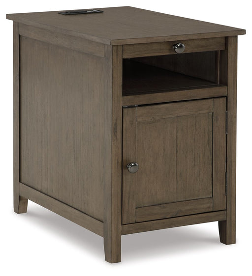Treytown - Grayish Brown - Chair Side End Table Capital Discount Furniture Home Furniture, Furniture Store