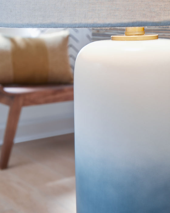 Lemrich - White - Ceramic Table Lamp Capital Discount Furniture Home Furniture, Furniture Store