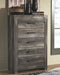 Wynnlow - Gray - Five Drawer Chest Capital Discount Furniture Home Furniture, Home Decor, Furniture
