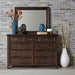 Saddlebrook - Panel Bed, Dresser & Mirror Capital Discount Furniture Home Furniture, Furniture Store