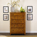 Grandpas Cabin - 5 Drawer Chest - Light Brown Capital Discount Furniture Home Furniture, Furniture Store