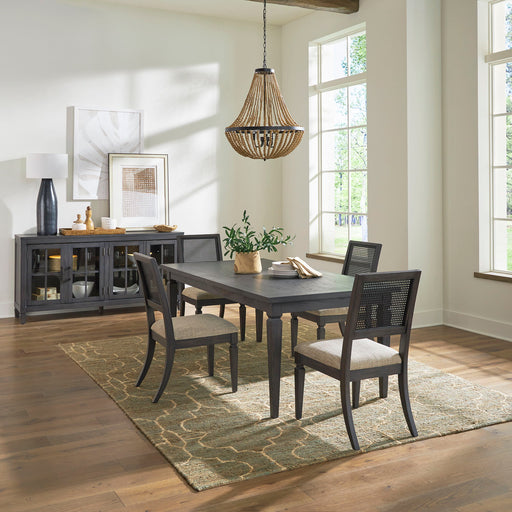 Caruso Heights - Rectangular Table Set - Black Capital Discount Furniture Home Furniture, Furniture Store
