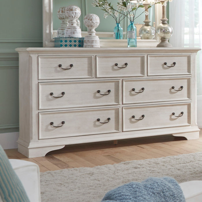 Bayside - 7 Drawer Dresser - White Capital Discount Furniture Home Furniture, Furniture Store