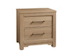 Crafted Cherry - Nightstand - 2 Drawers - Bleached Cherry Capital Discount Furniture Home Furniture, Furniture Store