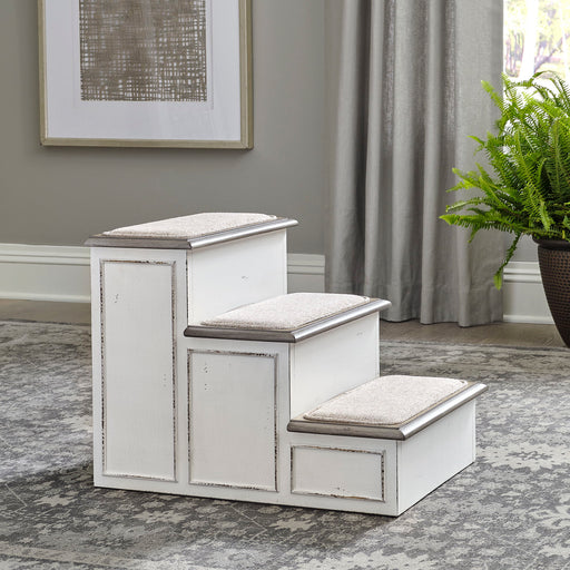 Magnolia Manor - Pet Steps - White Capital Discount Furniture Home Furniture, Home Decor, Furniture