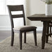 Double Bridge - Splat Back Side Chair - Dark Brown Capital Discount Furniture Home Furniture, Furniture Store