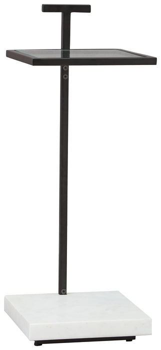 Mannill - Black / White - Accent Table Capital Discount Furniture Home Furniture, Furniture Store