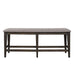 Double Bridge - Counter Bench - Dark Brown Capital Discount Furniture Home Furniture, Furniture Store
