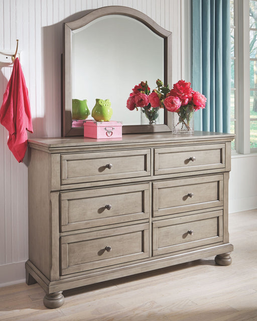 Lettner - Light Gray - 6 Drawer Dresser, Mirror Capital Discount Furniture Home Furniture, Home Decor, Furniture