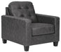 Venaldi - Gunmetal - Chair Capital Discount Furniture Home Furniture, Furniture Store