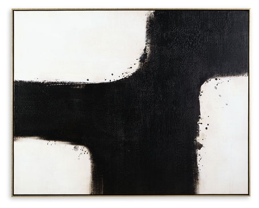 Reighlea - Black / White - Wall Art Capital Discount Furniture Home Furniture, Furniture Store