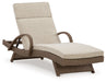 Beachcroft - Beige - Chaise Lounge With Cushion Capital Discount Furniture Home Furniture, Furniture Store
