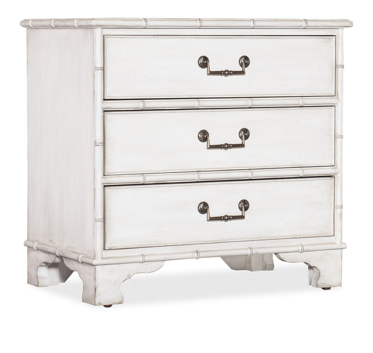 Charleston - Three-Drawer Nightstand - White Capital Discount Furniture Home Furniture, Furniture Store