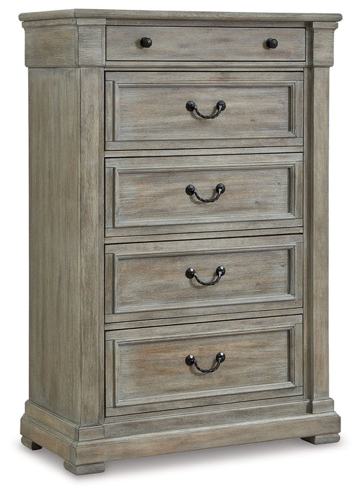 Moreshire - Bisque - Five Drawer Chest Capital Discount Furniture Home Furniture, Furniture Store