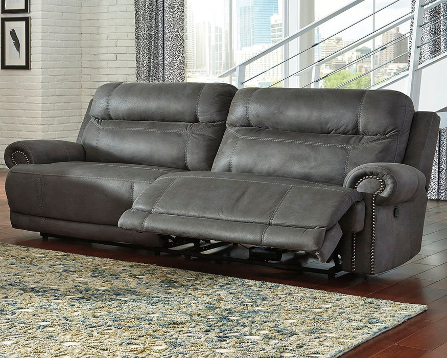 Austere - Gray - 2 Seat Reclining Sofa Capital Discount Furniture Home Furniture, Furniture Store
