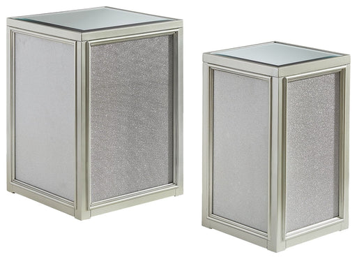 Traleena - Silver Finish - Nesting End Tables (Set of 2) Capital Discount Furniture Home Furniture, Furniture Store