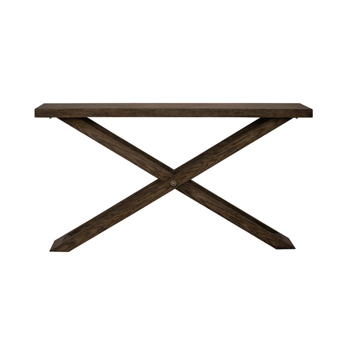 Crossroads - Sofa Table - Light Brown Capital Discount Furniture Home Furniture, Furniture Store