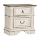 Abbey Park - 2 Drawer Nightstand With Charging Station - White Capital Discount Furniture Home Furniture, Furniture Store