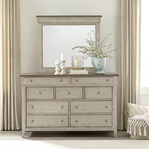 Ivy Hollow - Dresser & Mirror - White Capital Discount Furniture Home Furniture, Furniture Store