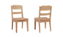 Crafted Cherry - Ladderback Side Chair Capital Discount Furniture Home Furniture, Furniture Store