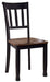 Owingsville - Black / Brown - Dining Room Side Chair Capital Discount Furniture Home Furniture, Furniture Store