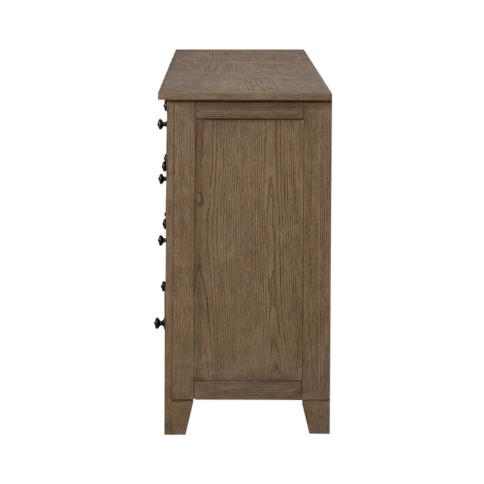 Grandpas Cabin - 7 Drawers Dresser - Light Brown Capital Discount Furniture Home Furniture, Furniture Store