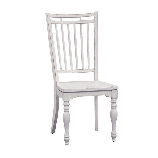 Magnolia Manor - Spindle Back Side Chair - White Capital Discount Furniture Home Furniture, Furniture Store