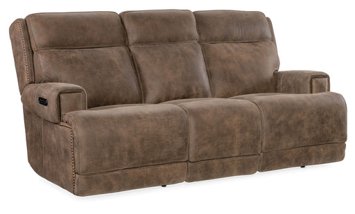 Wheeler - Power Sofa With Power Headrest - Dark Brown Capital Discount Furniture Home Furniture, Furniture Store