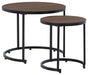 Ayla - Brown / Black - Nesting End Tables (Set of 2) Capital Discount Furniture Home Furniture, Furniture Store