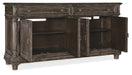 Traditions - 2-Drawers 2-Shelves Buffet - Dark Brown Capital Discount Furniture Home Furniture, Furniture Store