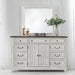 River Place - Dresser & Mirror - White Capital Discount Furniture Home Furniture, Furniture Store