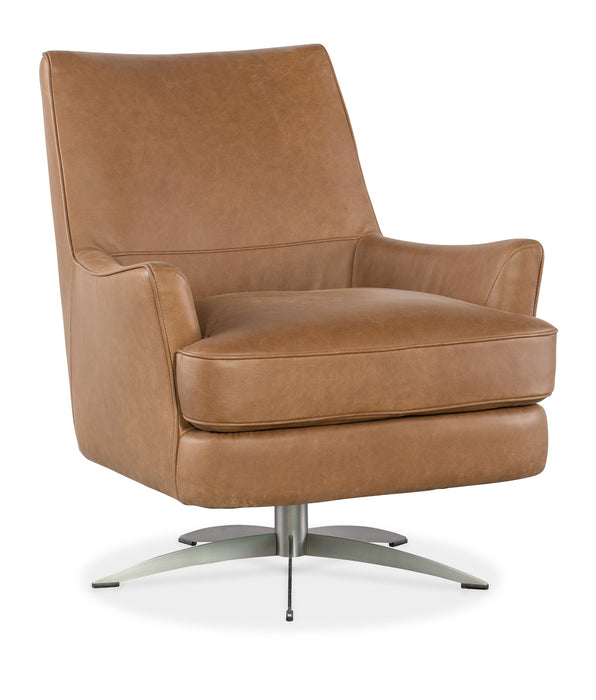 Sheridan - Swivel Chair - Light Brown Capital Discount Furniture Home Furniture, Furniture Store
