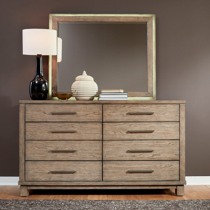 Canyon Road - Dresser & Mirror - Light Brown Capital Discount Furniture Home Furniture, Home Decor, Furniture