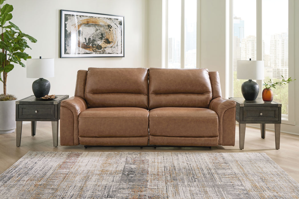 Trasimeno - Caramel - 2 Seat Pwr Rec Sofa Adj Headrest Capital Discount Furniture Home Furniture, Furniture Store