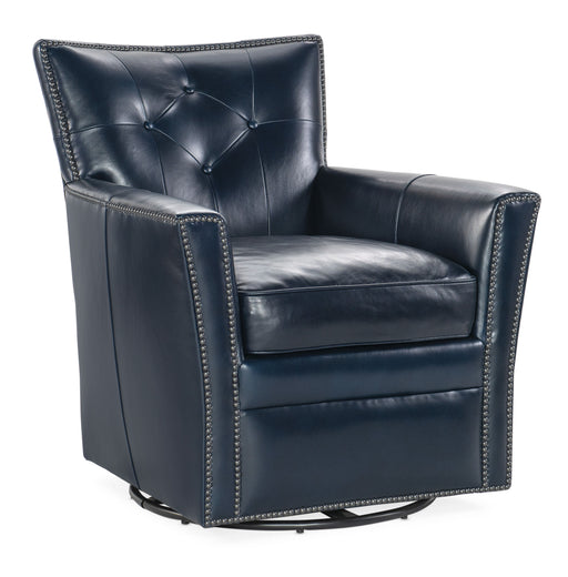 Swivel Club Chair - Blue Capital Discount Furniture Home Furniture, Furniture Store