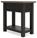 Tyler - Black / Gray - Chair Side End Table Capital Discount Furniture Home Furniture, Furniture Store