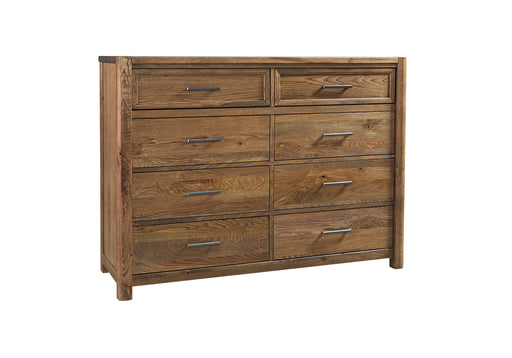 Crafted Oak - Dresser 8 Drawers Capital Discount Furniture Home Furniture, Furniture Store