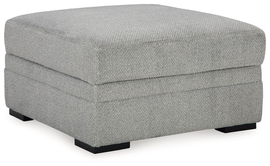 Casselbury - Cement - Ottoman With Storage Capital Discount Furniture Home Furniture, Furniture Store