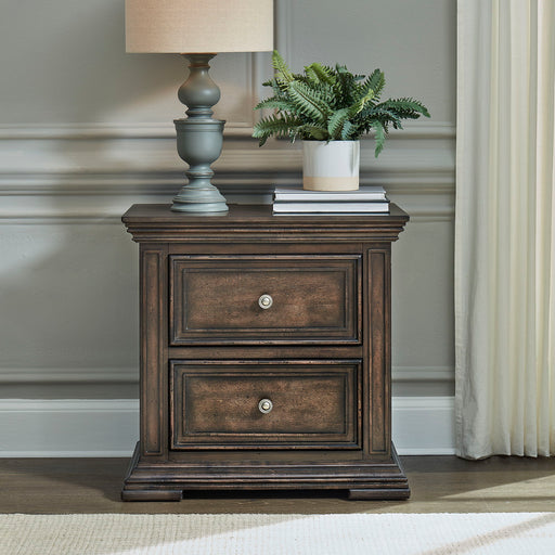 Big Valley - 2 Drawer Night Stand w/ Charging Station Capital Discount Furniture Home Furniture, Furniture Store