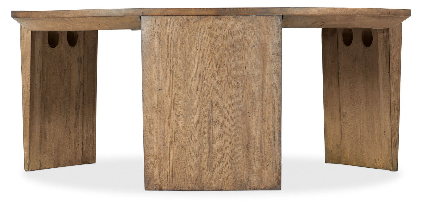Commerce And Market - Round Cocktail Table - Medium Wood Capital Discount Furniture Home Furniture, Furniture Store