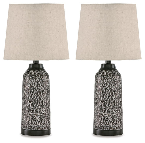 Lanson - Antique Bronze Finish - Metal Table Lamp (Set of 2) Capital Discount Furniture Home Furniture, Furniture Store