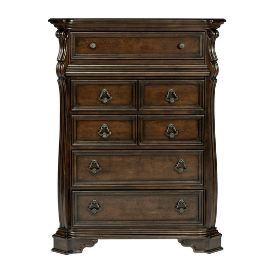Arbor Place - 6 Drawer Chest - Dark Brown Capital Discount Furniture Home Furniture, Furniture Store