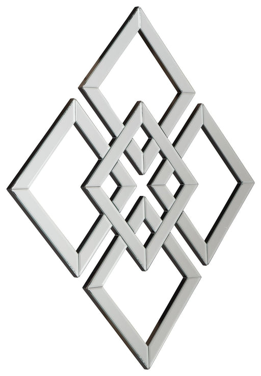 Quinnley - Metallic - Accent Mirror Capital Discount Furniture Home Furniture, Furniture Store